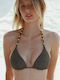 Padded Bikini Bra Beige