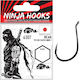 Ninja Teflon Coated Beak Hook 6307 #2/0 6 Τεμάχια