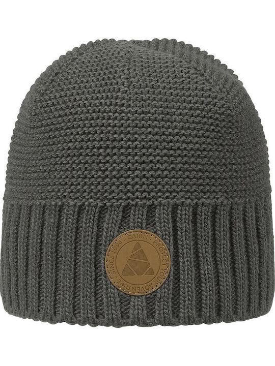 Beanie Masculin Căciulă Tricotat în culoarea Gri