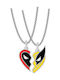 Necklace Deadpool Wolverine Marvel Set Yellow Red Large Size Deadpool Wolverine Marvel Necklace Set Yellow Red Large Size Molfs