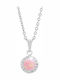 JSB Match Diabolo Necklace from Silver Pink