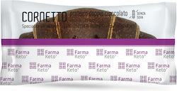 Farmaketo Croissant Keto cu Dublu Ciocolată Proteină & Umplutură de Cacao 50g Farmaketo Croissant Keto cu Dublu Ciocolată Proteină & Umplutură de Cacao 50g