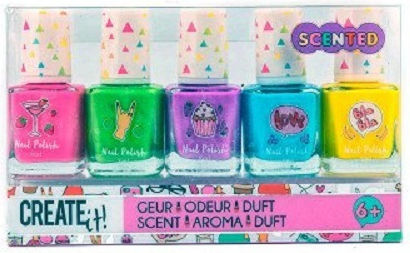 Create it! Kids Nail Polishes 5pcs