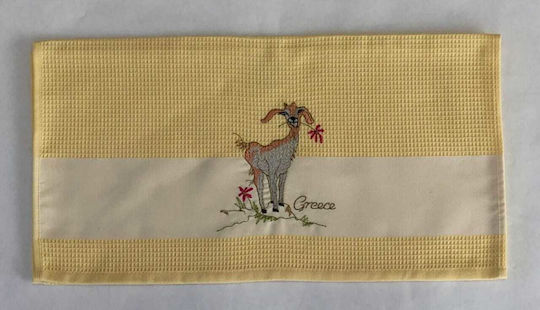 F&L Handtuch in Gelb Farbe