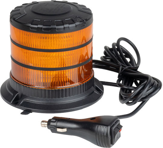 AMiO Φάρος Αυτοκινήτου LED 12 / 24V Αδιάβροχος 300cm με Πορτοκαλί Φωτισμό