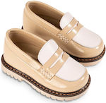 Babywalker Loafer Beige Baptism Moccasins