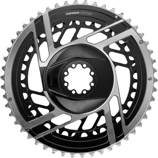 Spider Φυλλα Χωρις Βατομετρο Sram Red 50-37t Dm Black Silver E1