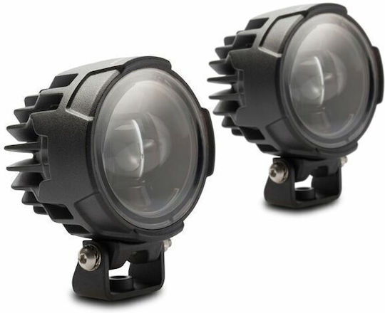 Sw-motech Комплект LED светлини за предна част Evolution Дясно Ляво Nsw.07.602.61000/b Прозрачен кристал 1бр Черен