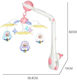 Pendant Toy for Cot with Music and Rotation for 0++ Months