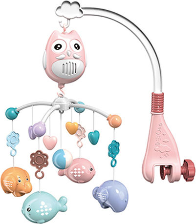 Pendant Toy for Cot with Music and Rotation for 0++ Months