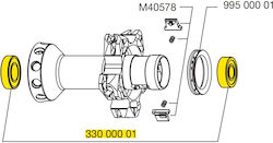 Mavic Qrm B9 Rear Bearing