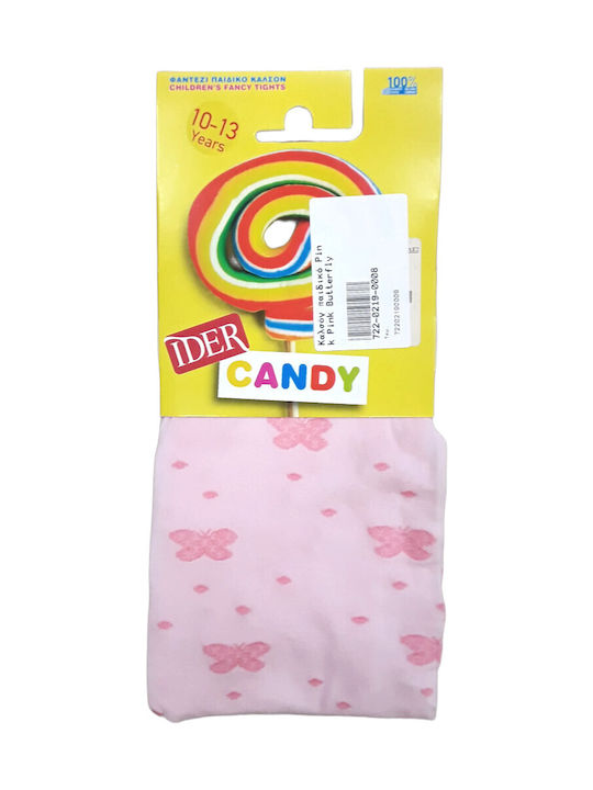 Kids Tights Pink Pink Butterfly 72202190008