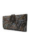 Large Leather Women's Wallet Cards with RFID Brown