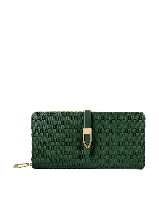 Large Women's Wallet Classic Green