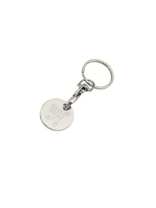 Keychain Metallic Silver