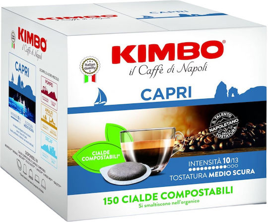 Kimbo Капсули Еспресо Capri Съвместими с машина E.S.E. Pod 150капси