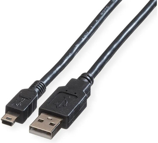 Roline 1.8m USB 2.0 Cable A-Male to micro B-Male (11.02.8719-20)
