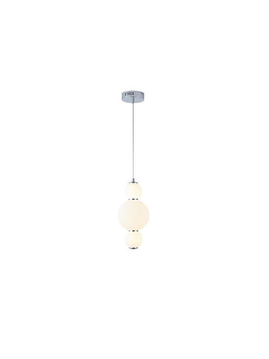 Eurolamp Blossom Pendant Light White 17.5x17.5x194cm