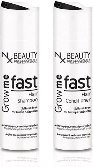 NX Beauty Professional Грижа За Косата Възстановяване И Подхранване С Шампоан И Балсам 2 Бройки