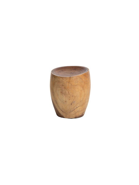 Stool For Living Room Wooden Nual Natural 42x42...