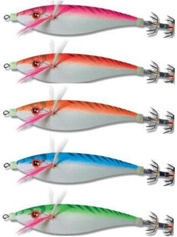 Shimatsu Lq3085 Cobra Squid Jig Clr 3