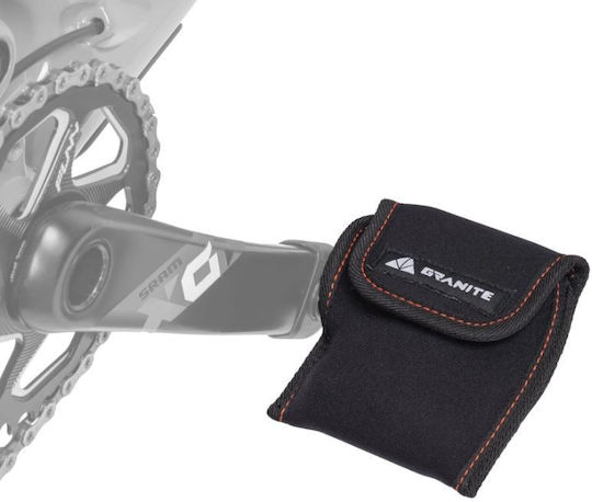 Granite Bicycle Pedal Covers Pita 100x85mm Small Black Gpc1901s-01