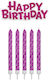 Pme Happy Birthday Kerzenset Pink