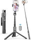 Tripod Tupwoon 43 Ιντ Uneversal Selfie Stick Bluetooth Μαύρο