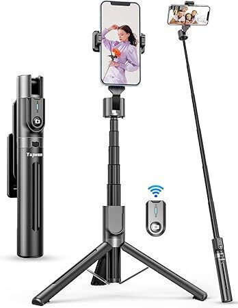 Tripod Tupwoon 43 Ιντ Uneversal Selfie Stick Bluetooth Μαύρο