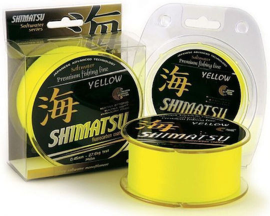 Shimatsu Yellow Fishing Line 0.32mm 13.3kg 300m