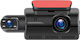 Dual Dash Camera Dvr Rohs Safetyfirst 1980x1080p Hd Resolution 150° Wide View Angle Night Vision Waterproof G-sensor Motion Sensor Loop Recording Universal