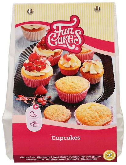 Fun Cakes Organic Product Mix for Cupcakes Instant Sugar Free Gluten Free 500gr