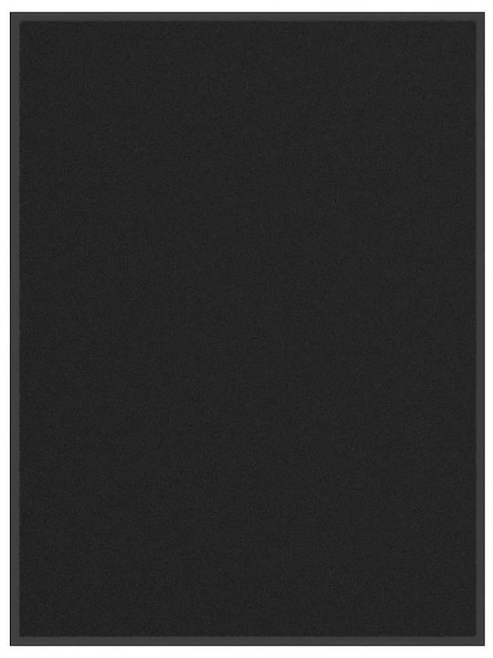vidaXL Entrance Mat Anti-slip Black 80x120cm