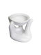 Arzător Ceramic Aromatic pentru Uleiuri Esențiale Mâini Deschise Alb 10cm