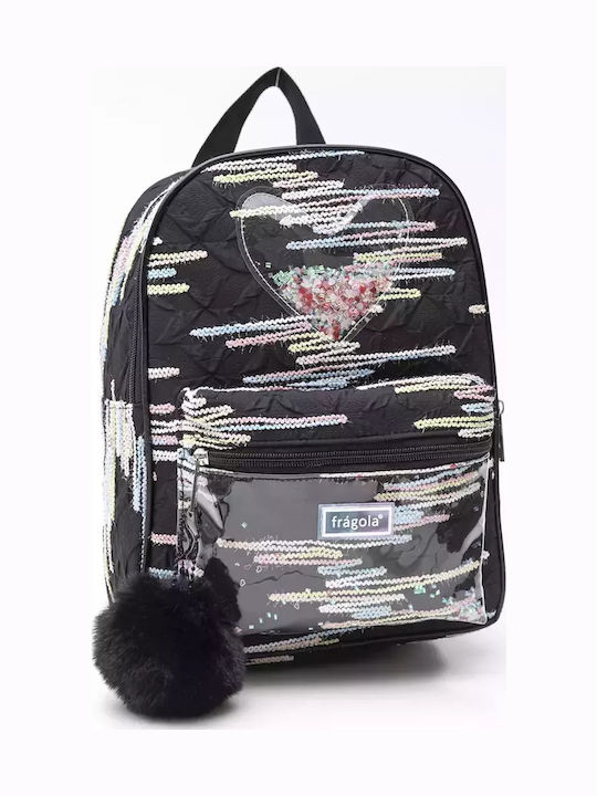 Fragola Kids Bag Backpack Black 23cmx17cmx30cmcm