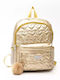 Fragola Kinder Rucksack Rucksack Gold 28cmx28cmx28cmcm
