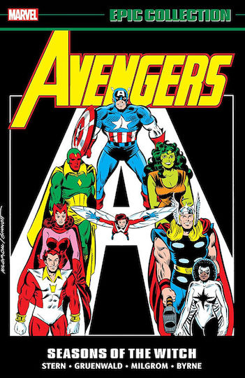 Avengers Epic Collection Seasons Of The Witch, Cover by Al Milgrom The Avengers welcome the powerful new Captain Marvel Monica Rambeau into their ranks PB Avengers Epic Collection Seasons Of The Witch, Cover by Al Milgrom The Avengers welcome the powerful new Captain Marvel Monica Rambeau into their ranks PB