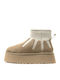 Classic Mini Dipper Suede Ghete Dama Bej