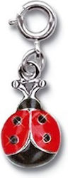 Charm It Lucky Ladybug Charm Γουράκι Σχήμα Πασχαλίτσα 970309