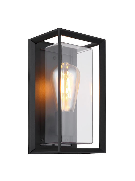 Globo Lighting Wall-Mounted Outdoor Ceiling Light E27 IP44 13x24.8εκ.