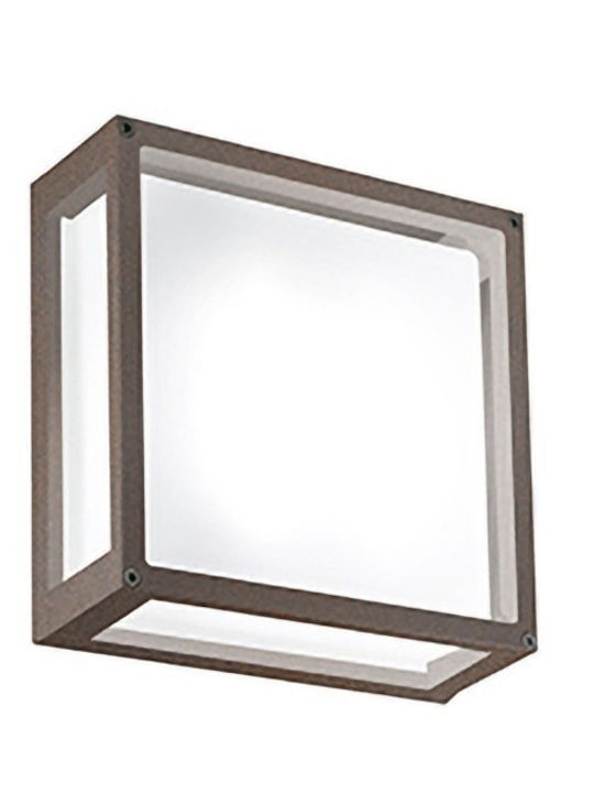Zafferano Стенно Външно Осветително Тяло LED IP54 20W с Топло бяло Светлина