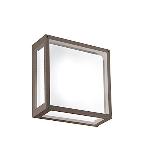 Zafferano Стенно Външно Осветително Тяло LED IP54 20W с Топло бяло Светлина