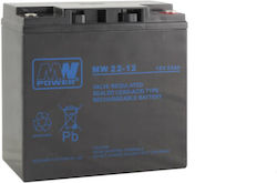 MW Power UPS-Batterie 12V 22Ah