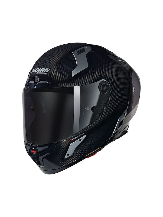 Nolan X-804 RS Ultra Carbon 332 Silver Motorcyc...