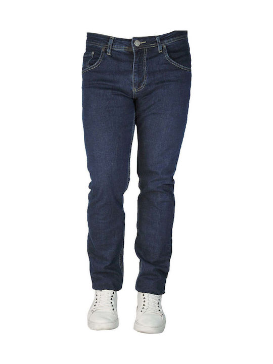 Boston Men's Jeans Pants Regular Fit Blue