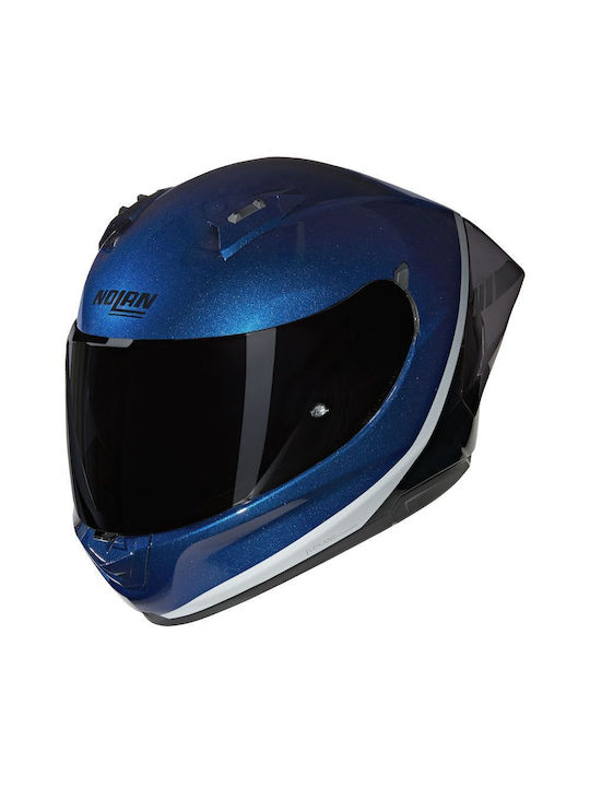 Nolan N60-6 Sport 346 Deep Blue / Black / Silve...