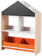 Sistem de Depozitare Jucării din Lemn Negru 62.4x26.5x90cm 1buc