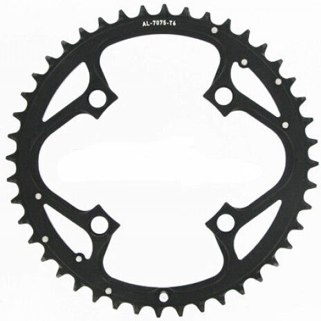 Truvativ MTB Chainring 44t V4 104 Alum 4mm Hard Black