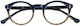 Clear View Reading Glasses +4.00 in Blue color