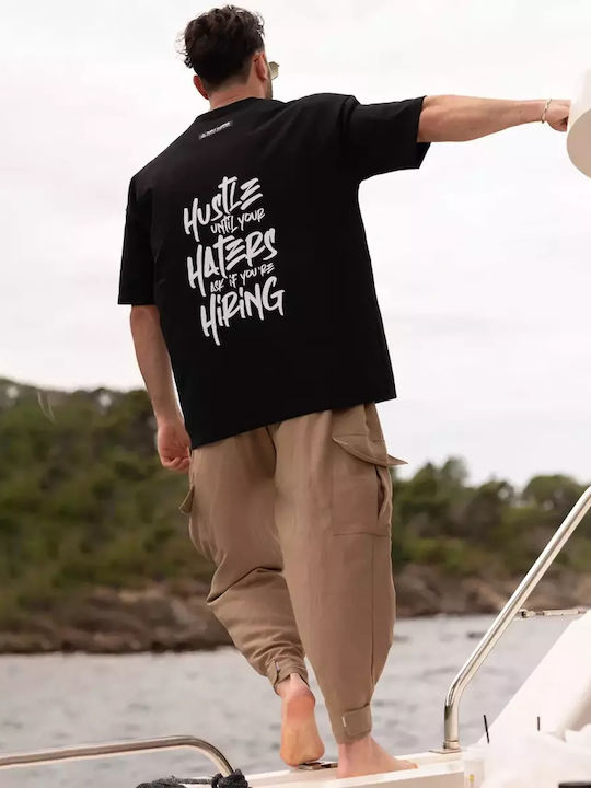 T-shirt Μαύρο